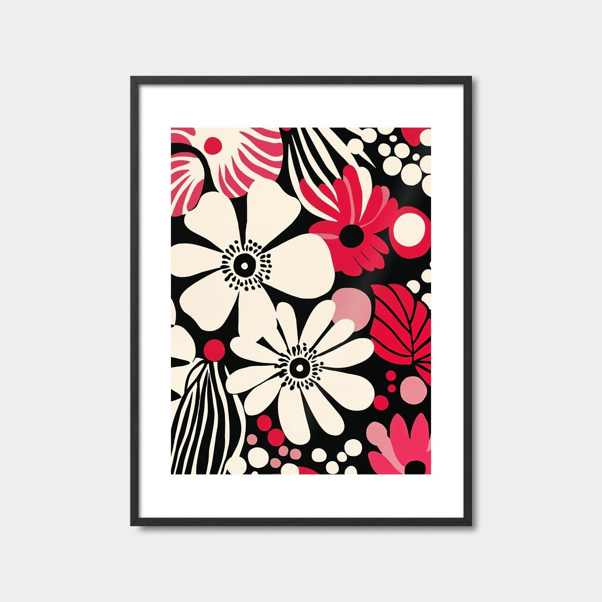 Retro Flower Power Art Print Feature Image